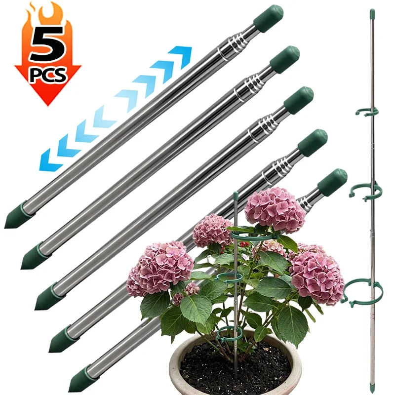 Plant Parent Tools - 5/1 SZT. Wysuwane pierścienie podtrzymujące rośliny,