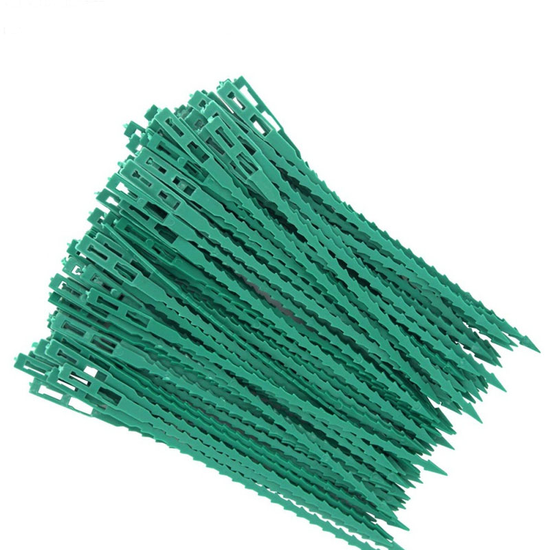 Plant Parent Tools - 50/100 sztuk wielokrotnego użytku opaski kablowe