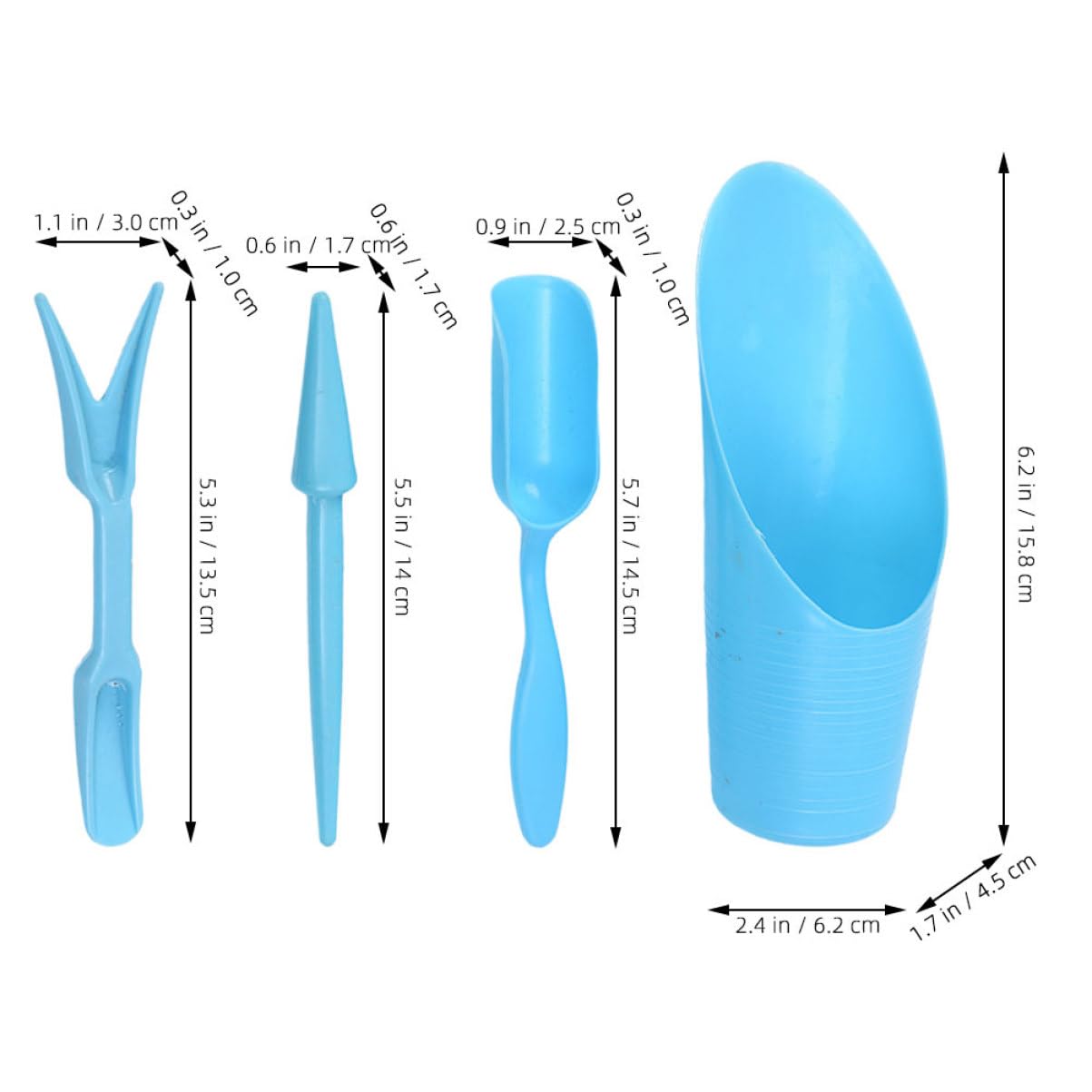 4 sztuk/zestaw, plastikowe trw – Plant Parent Tools recenzja i cena
