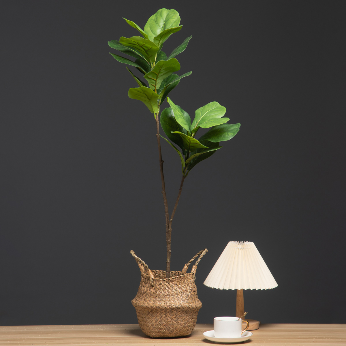 103cm/132cm sztuczna gałąź drz – Rubber Plant Ficus recenzja i cena