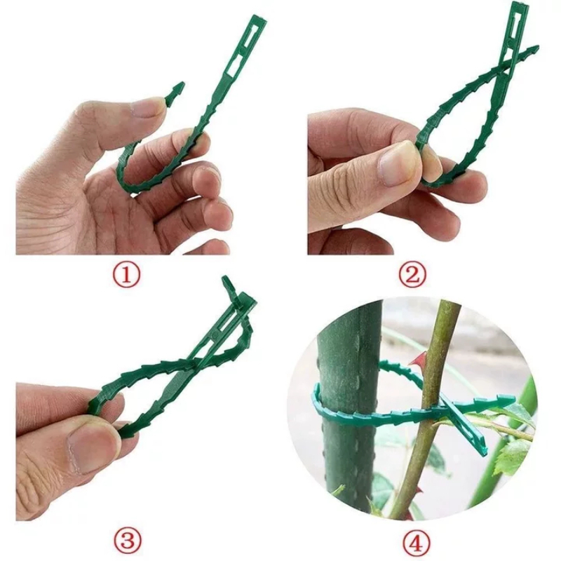 Wielorazowe opaski ogrodowe do – Plant Parent Tools recenzja i cena