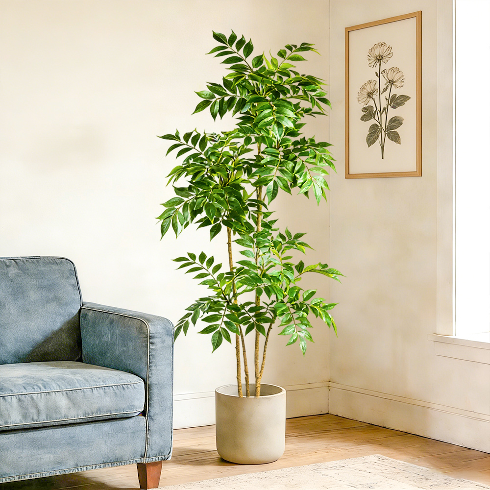 Sztuczne drzewo figowe z gumy, – Rubber Plant Ficus recenzja i cena