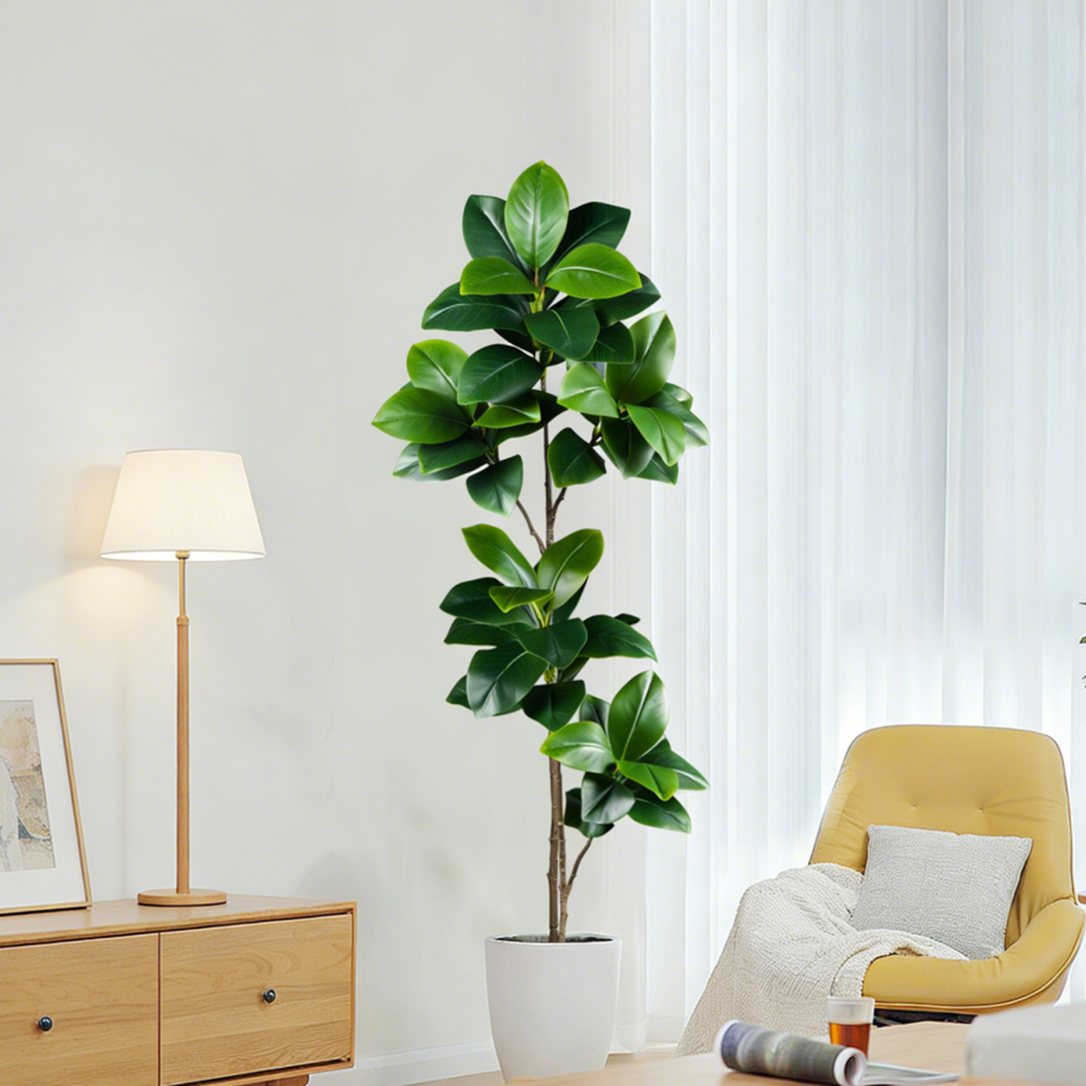 Sztuczne drzewko kauczukowe 74 – Rubber Plant Ficus recenzja i cena