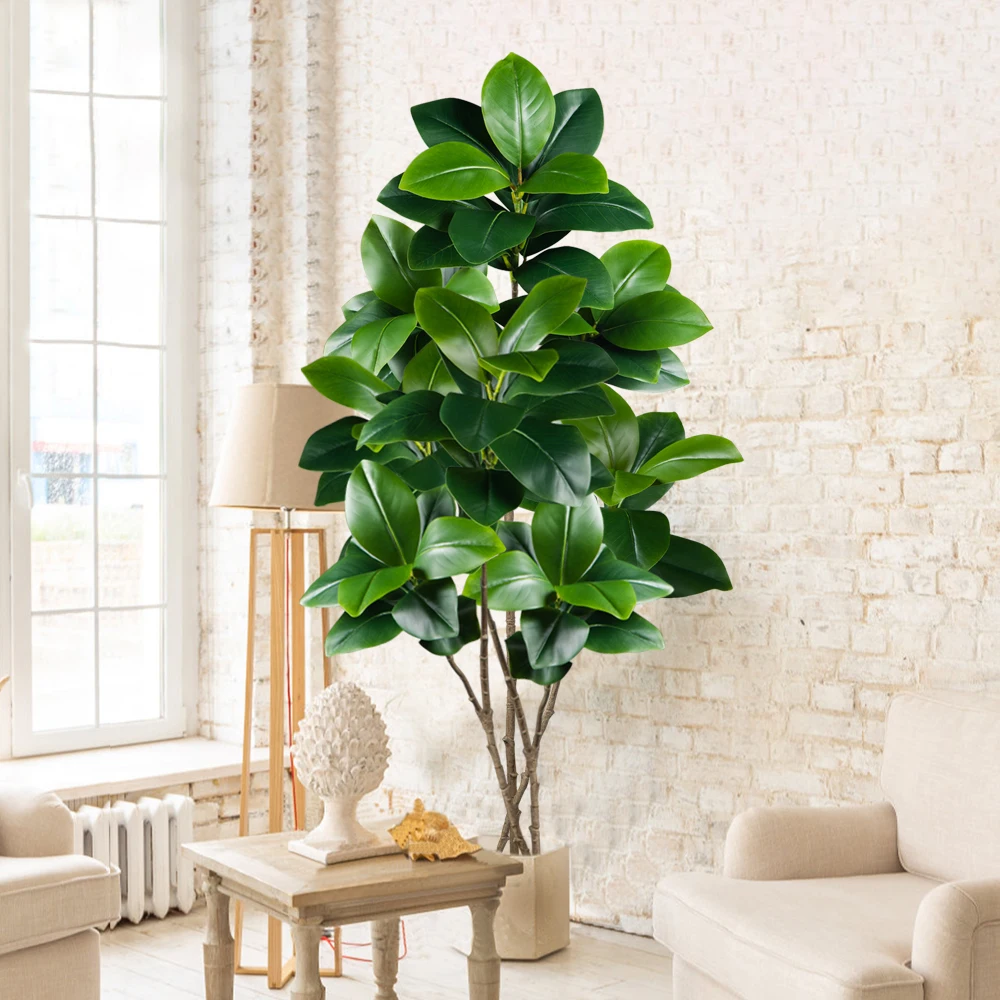 Sztuczne drzewko z gumy, sztuc – Rubber Plant Ficus recenzja i cena